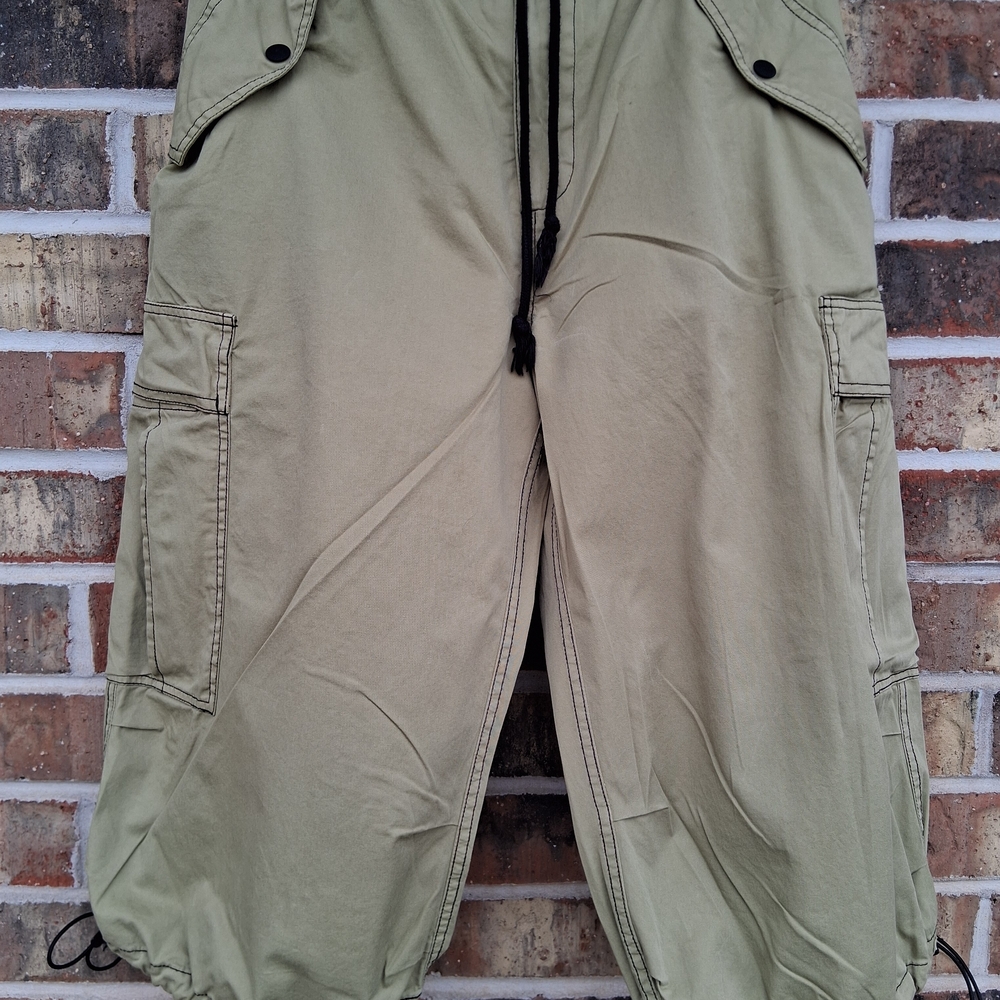 FP Movement Free People Olive (Martini) Canyon Cropped Pants Sz. XS Workout Boho - Picture 3 of 14